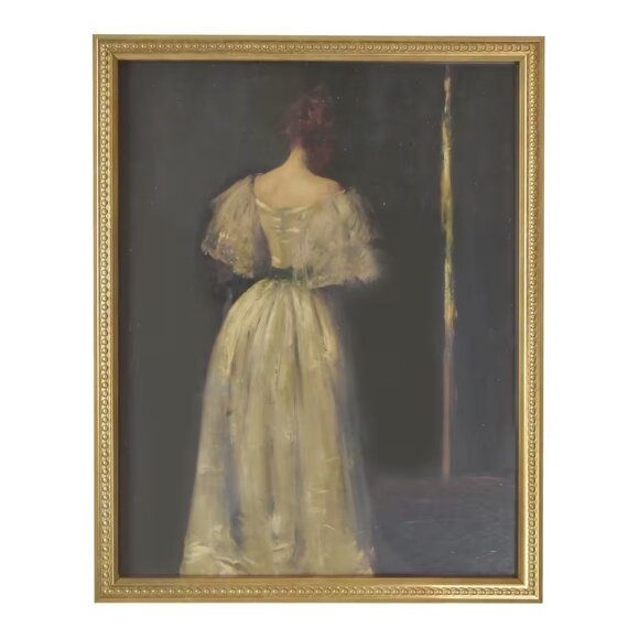 NEW Lady in White Wall Art by Ashland® Michael's Victorian Medieval Renaissance - Picture 1 of 3